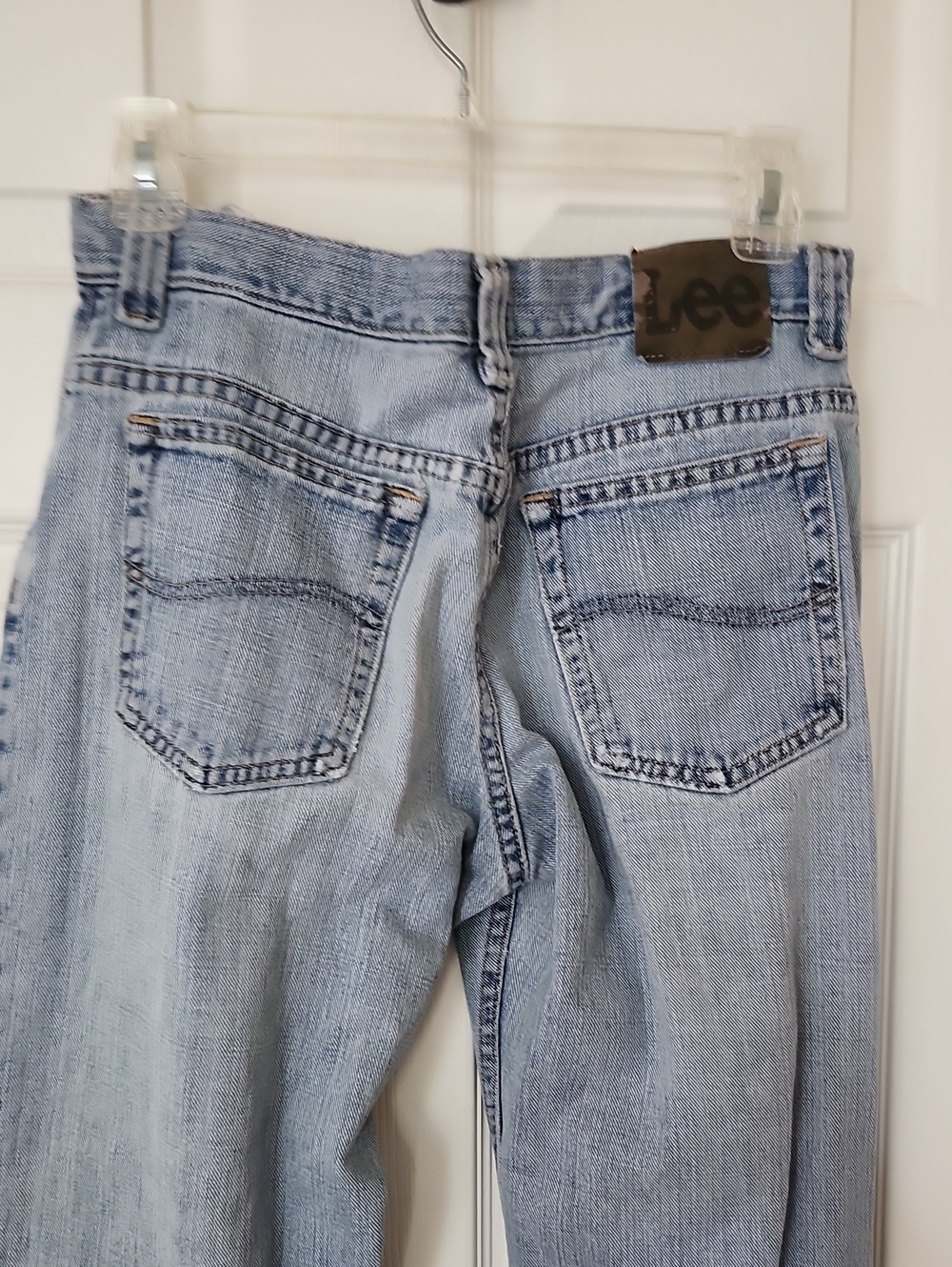 Lee High-Rise Light Blue Denim Jeans
